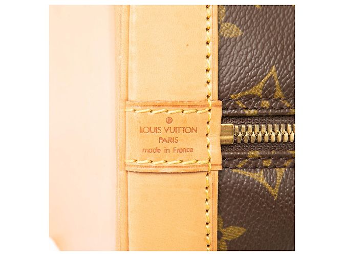 Borsa Louis Vuitton Monogram Alma PM Marrone - vista 5