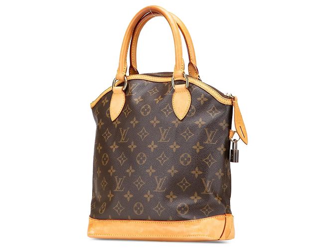 Bolsa de mão Louis Vuitton Monogram Lockit PM Castanha Marrom - vista 2