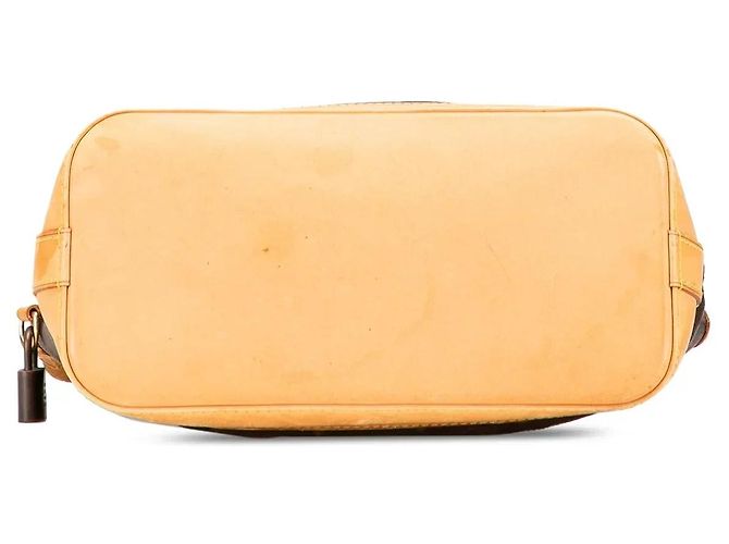 Bolsa de mão Louis Vuitton Monogram Lockit PM Castanha Marrom - vista 3
