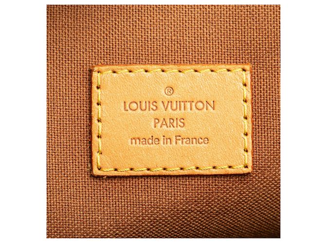 Bolsa de mão Louis Vuitton Monogram Lockit PM Castanha Marrom - vista 5