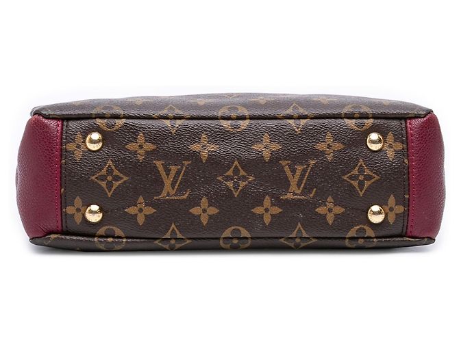 Borsa Satchel Louis Vuitton Monogram Pallas BB Marrone - vista 3