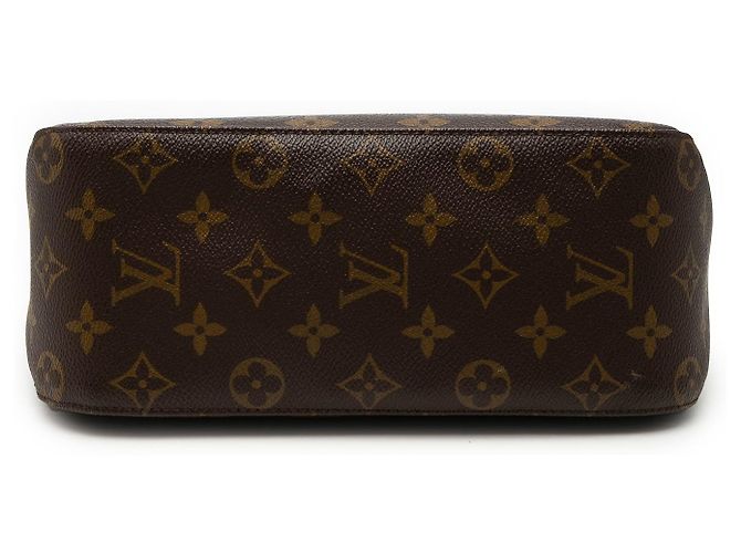 Bolso de hombro Louis Vuitton Monogram Looping MM Marrón Castaño - vista 3