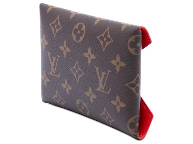 Borsa a pochette Louis Vuitton Monogram Pochette Kirigami MM Marrone - vista 2