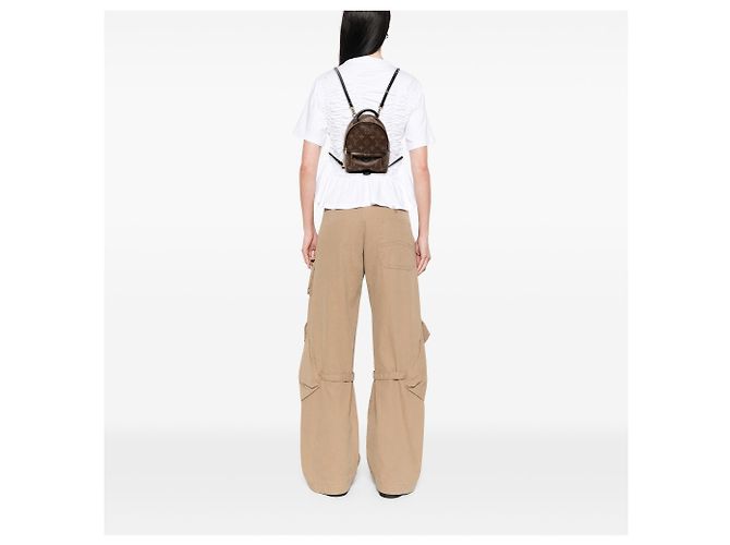 Zaino Mini Palm Springs Louis Vuitton Monogram Marrone - vista 7