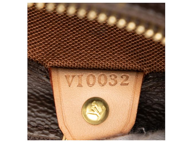 Borsa Tote Cabas Piano Louis Vuitton Monogram Marrone - vista 6