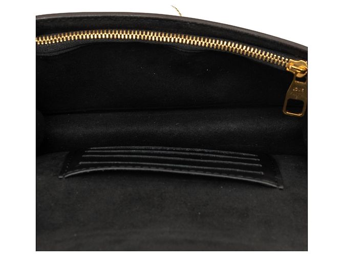 Borsa a tracolla Louis Vuitton Monogram Reverse Dauphine Wallet on Chain Marrone - vista 4