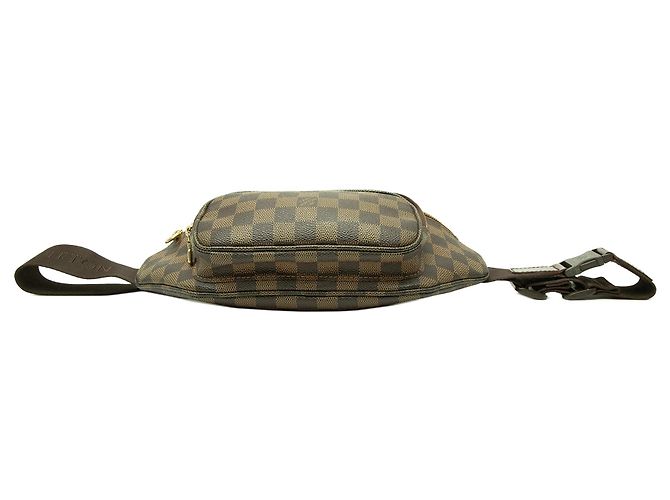 Borsello da cintura Louis Vuitton Damier Ebene Melville Marrone - vista 3