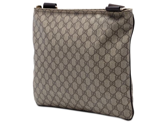 Borsa a tracolla Gucci GG Supreme Beige - vista 2