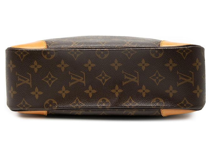 Borsa a tracolla Louis Vuitton Monogram Boulogne 30 Marrone - vista 3