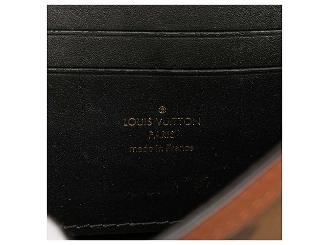 Borsa a tracolla Louis Vuitton Monogram Reverse Dauphine marrone - vista 5