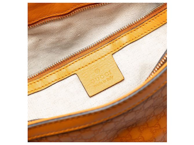 Borsa Tote Gucci Microguccissima Nice Arancione - vista 6