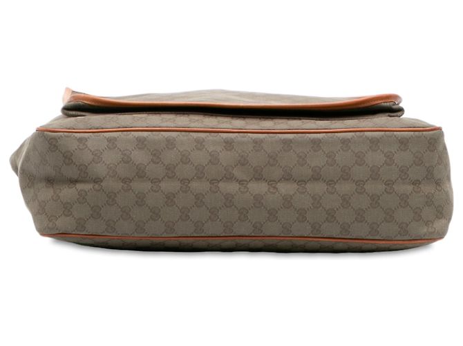 Borsa Tote Gucci GG Canvas Rope marrone - vista 3