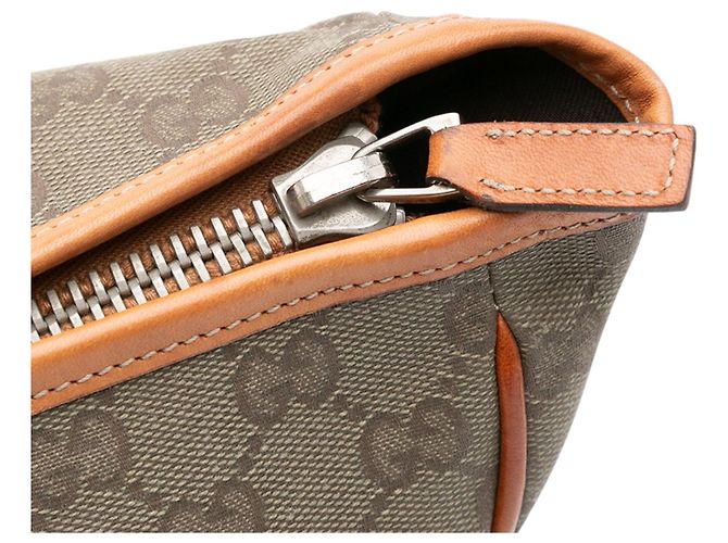 Borsa Tote Gucci GG Canvas Rope marrone - vista 7