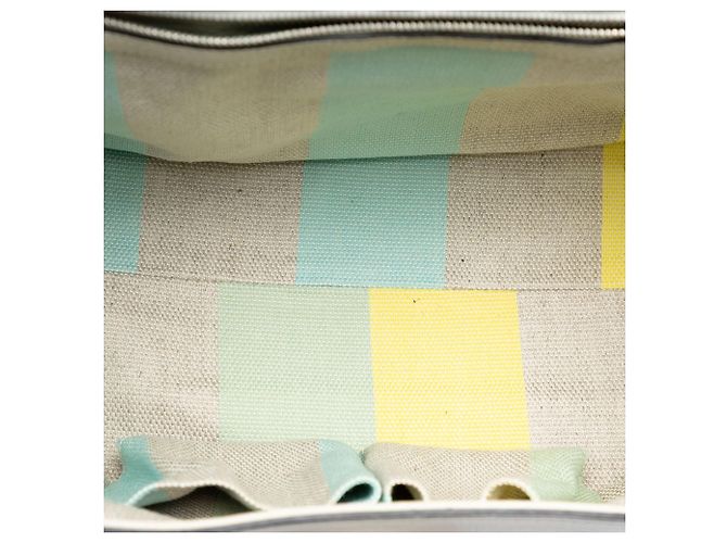 Bamboo Borsa Satchel Daily Gucci Medium in pelle di vitello bianca con bambù Bianco - vista 4