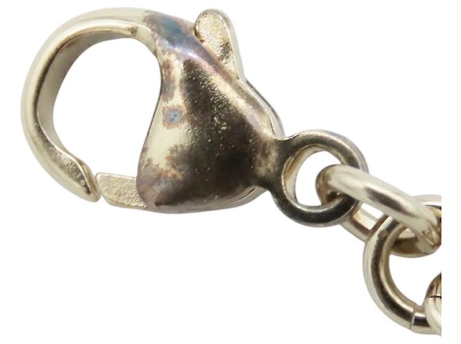 Bracciale Chanel placcato oro CC con perle finte e strass D'oro - vista 8
