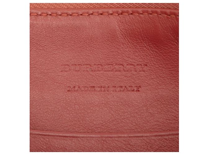 Borsa a tracolla Burberry Haymarket Check Canvas Peyton marrone - vista 5