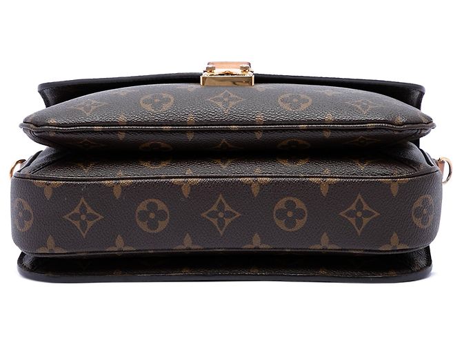 Bolso Louis Vuitton Monogram Pochette Metis Marrón Castaño - vista 3