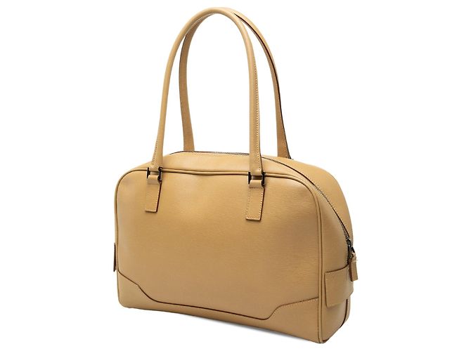 Borsa Gucci in pelle di vitello beige - vista 2