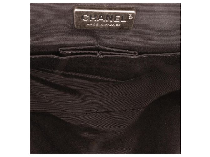 Borsa a tracolla Chanel Reissue in lana nera Nero - vista 6