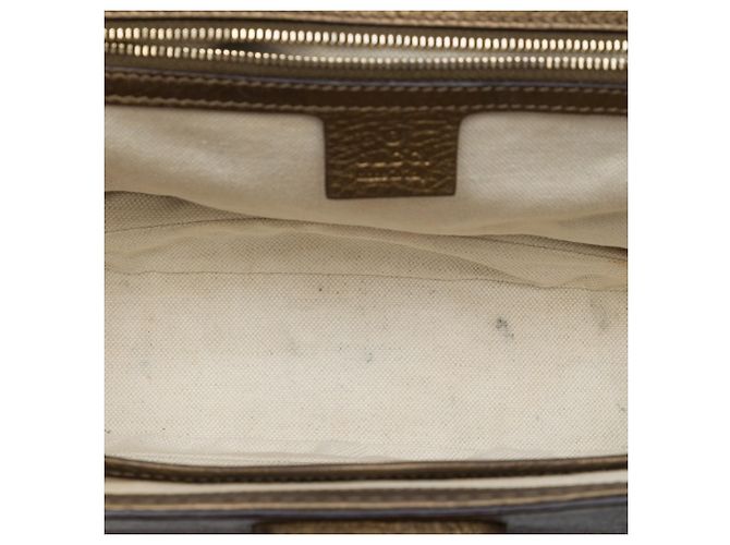 Borsa New Bamboo in pelle marrone Gucci Medium - vista 4