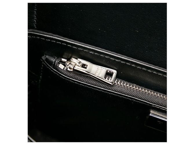 Prada Re-Nylon & Spazzolato Crossbody-Tasche mit Taschen in Schwarz - Ansicht 12