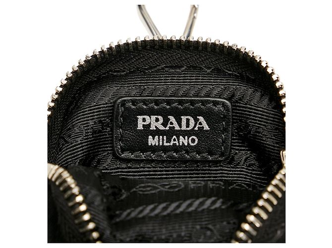 Prada Re-Nylon & Spazzolato Crossbody-Tasche mit Taschen in Schwarz - Ansicht 15