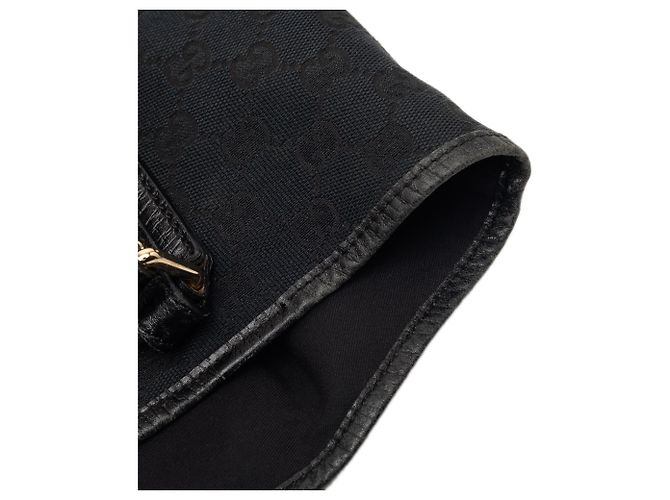 Tote Gucci GG Canvas Jolicoeur Nero - vista 8