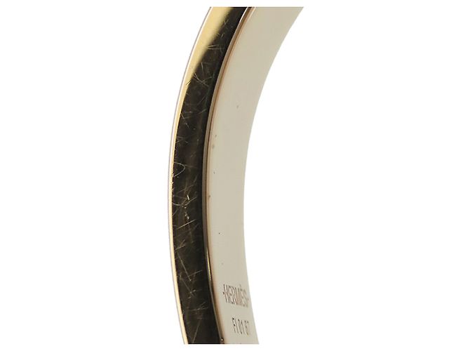 Bracciale Clic H PM stretto in smalto bianco Hermès - vista 6