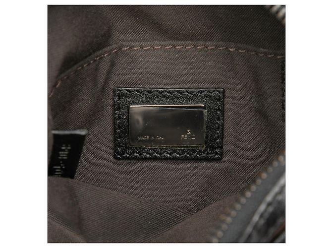 Borsa a tracolla Fendi Zucchino Canvas marrone - vista 5