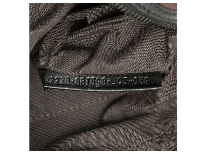 Borsa a tracolla Fendi Zucchino Canvas marrone - vista 6