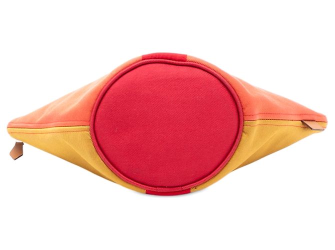 Hermès Mini Toile Palmyre Pouch Orange - Ansicht 3