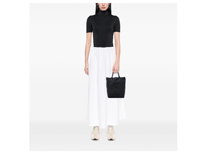 Borsa Tote Fendi Zucca Canvas nera Nero - vista 6