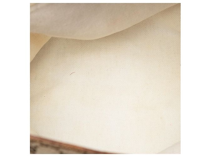 Borsa a tracolla Gucci GG Canvas Web beige - vista 4