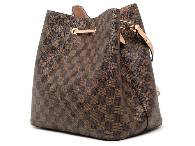 Borsa a secchiello Louis Vuitton Damier Ebene NeoNoe MM Marrone - vista 2