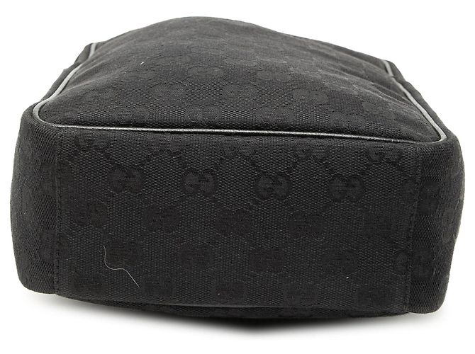 Borsa a tracolla Gucci GG Canvas nera Nero - vista 3