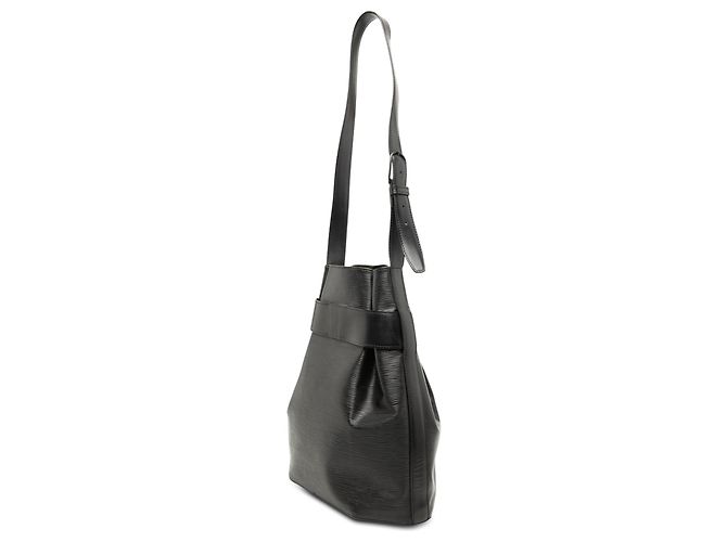 Borsa a spalla Louis Vuitton Epi PM Bucket Bag Nera Nero - vista 2