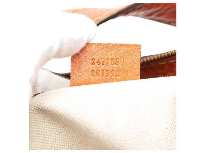 Beige Gucci Medium GG Canvas Running Satchel - Ansicht 6