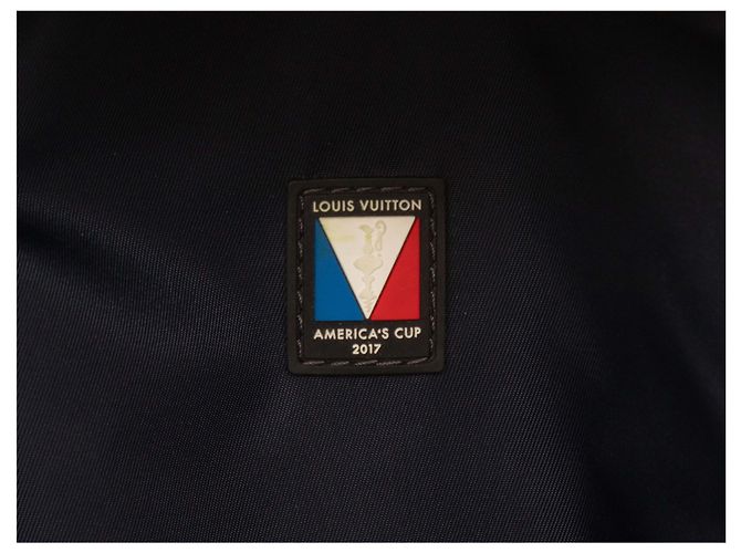 Zaino Louis Vuitton America's Cup 2017 Apollo Navy & Multicolor Blu - vista 6