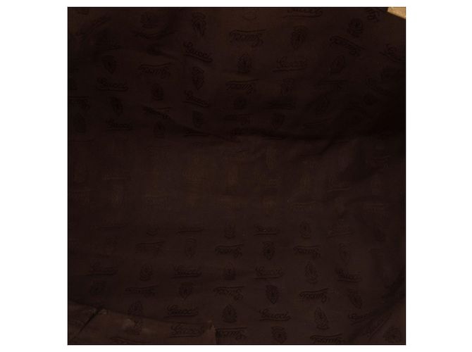 Tote Gucci Large GG Stampata Oro D'oro - vista 4