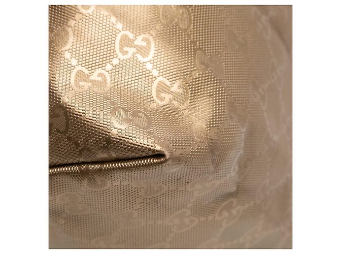 Tote Gucci Large GG Stampata Oro D'oro - vista 7