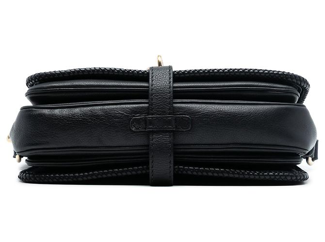 Borsa a tracolla Marrakech in pelle nera Gucci Nero - vista 3