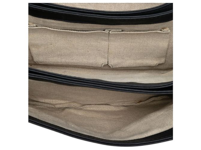 Borsa a tracolla Marrakech in pelle nera Gucci Nero - vista 4