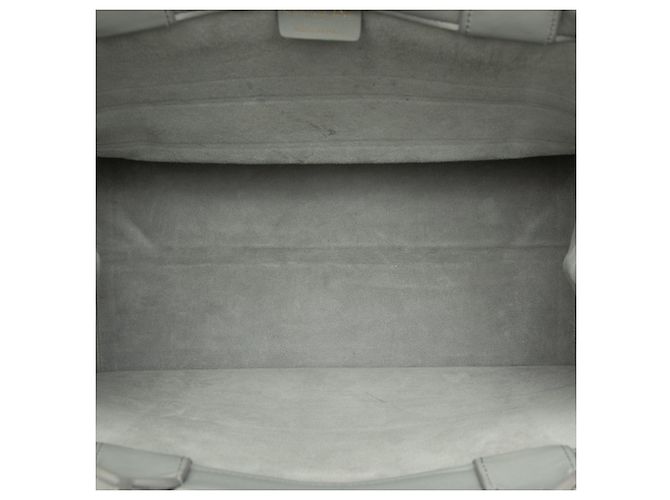 Book Tote Dior in pelle goffrata grigia, dimensione Medium Grigio - vista 4