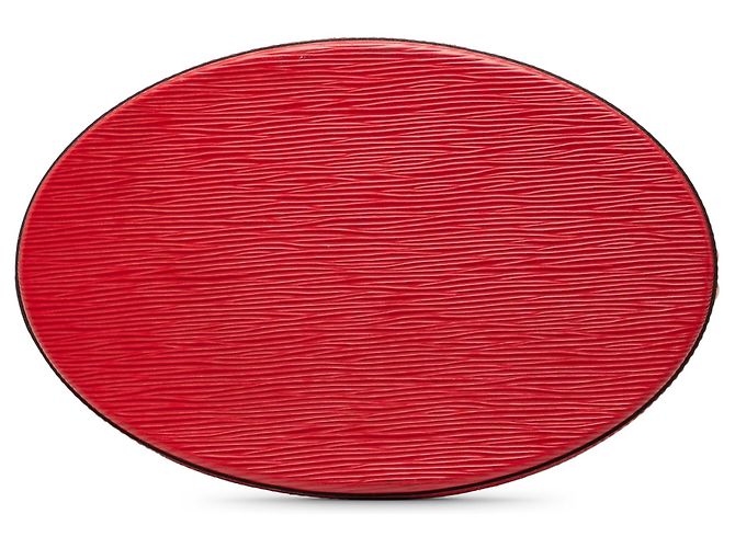 Borsa a tracolla Louis Vuitton Epi Cluny rossa Rosso - vista 3