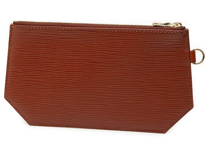 Borsa a tracolla e pochette Louis Vuitton Epi marrone - vista 2