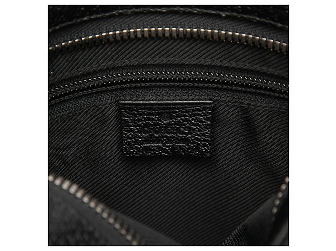 Borsa a tracolla Gucci GG Canvas nera Nero - vista 5