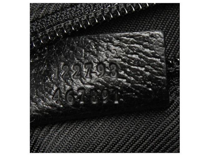 Borsa a tracolla Gucci GG Canvas nera Nero - vista 6