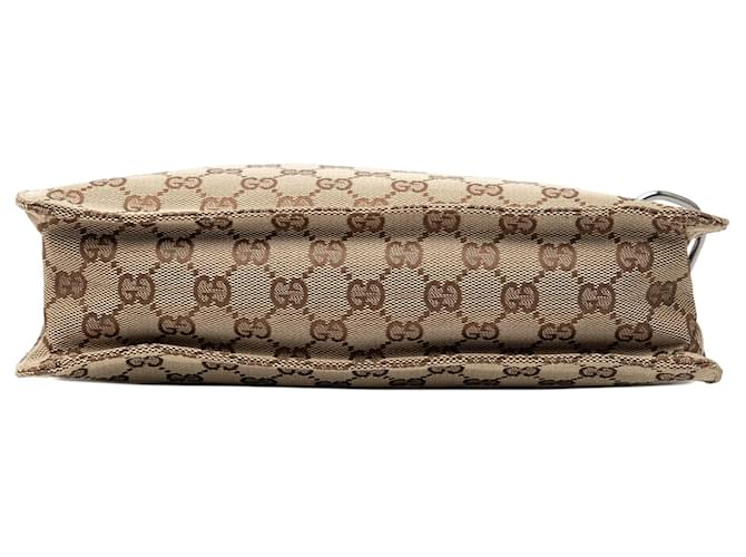 Borsa a tracolla Gucci GG Canvas Eclipse marrone - vista 3