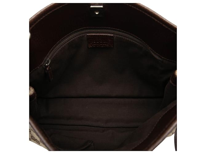 Borsa a tracolla Gucci GG Canvas Eclipse marrone - vista 4