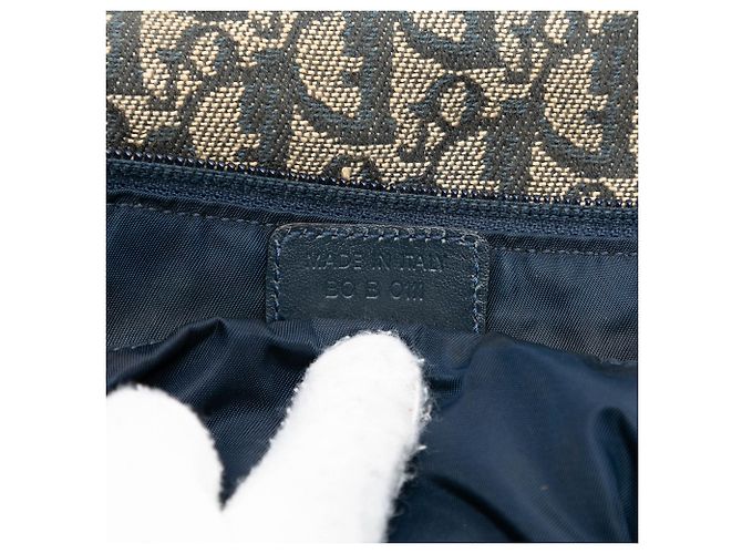 Borsa a tracolla Diorissimo Trotter Canvas blu Dior - vista 6